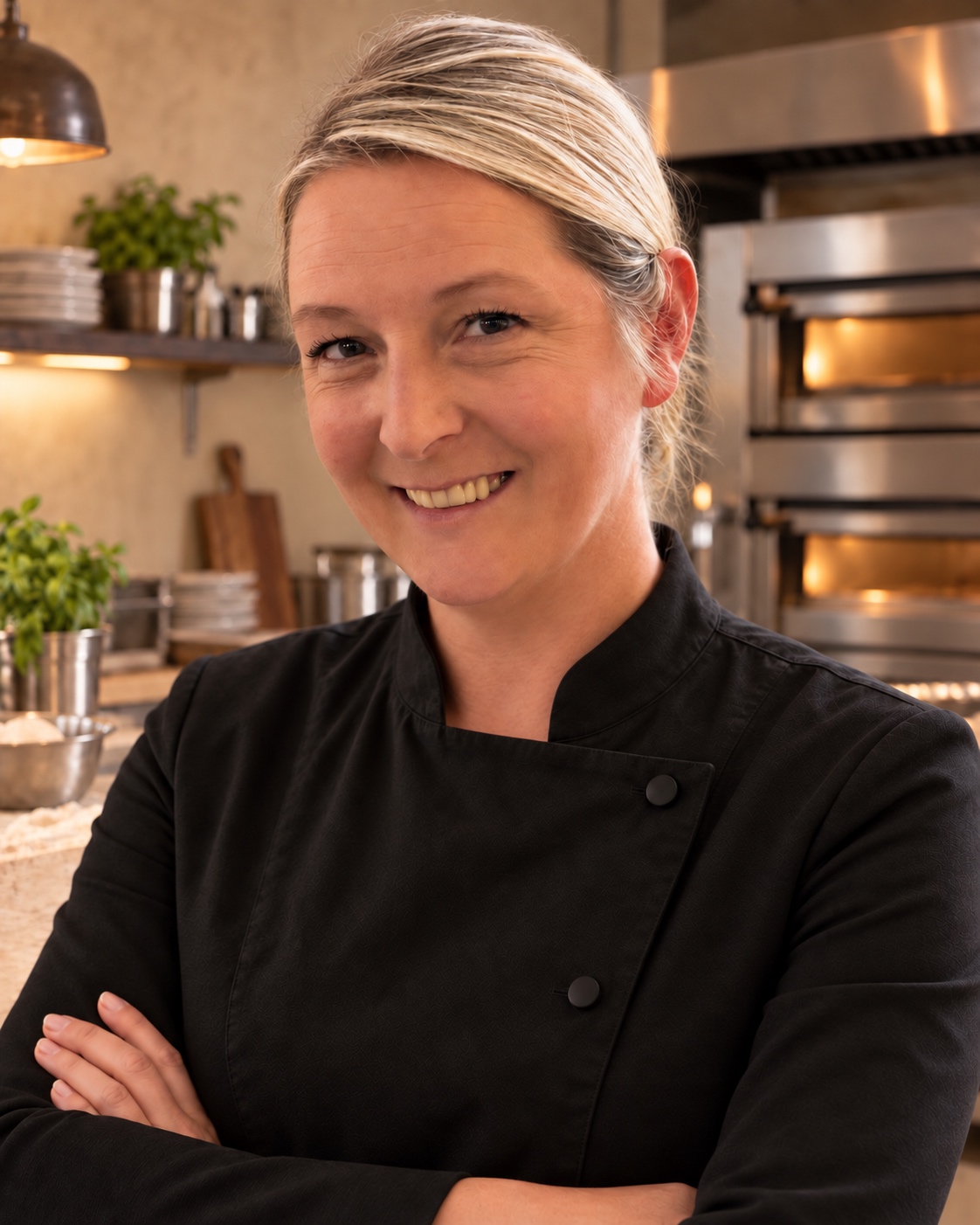 Nina, chef and founder of La Pizza de Nina